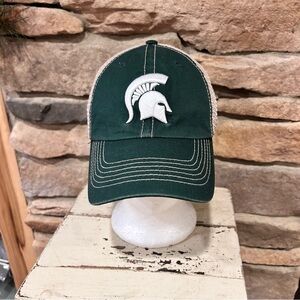 Green and White‎ Spartan Cap youth size snapback New.